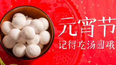 歡天喜地過元宵，祝您元宵快樂-上海邦森